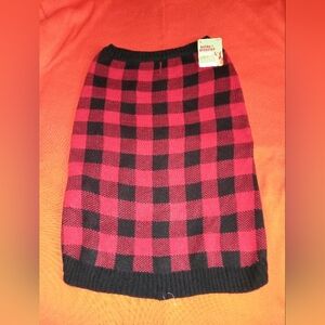Buffalo Check Pet Sweater